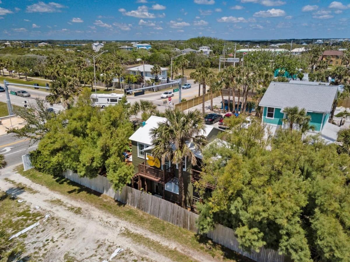 Marvelous Mermaid Bungalow, Dog-Friendly Upstairs Apt In Prime Vilano Beach St. Augustine Kültér fotó