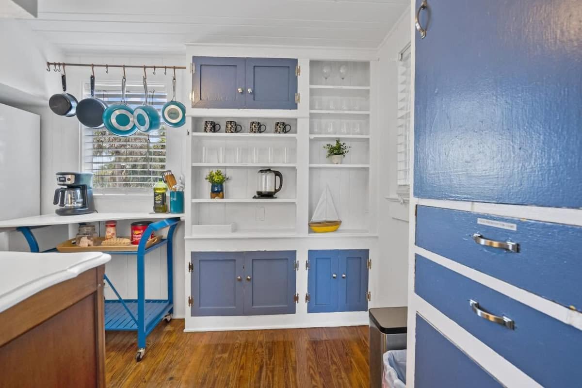 Marvelous Mermaid Bungalow, Dog-Friendly Upstairs Apt In Prime Vilano Beach St. Augustine Kültér fotó