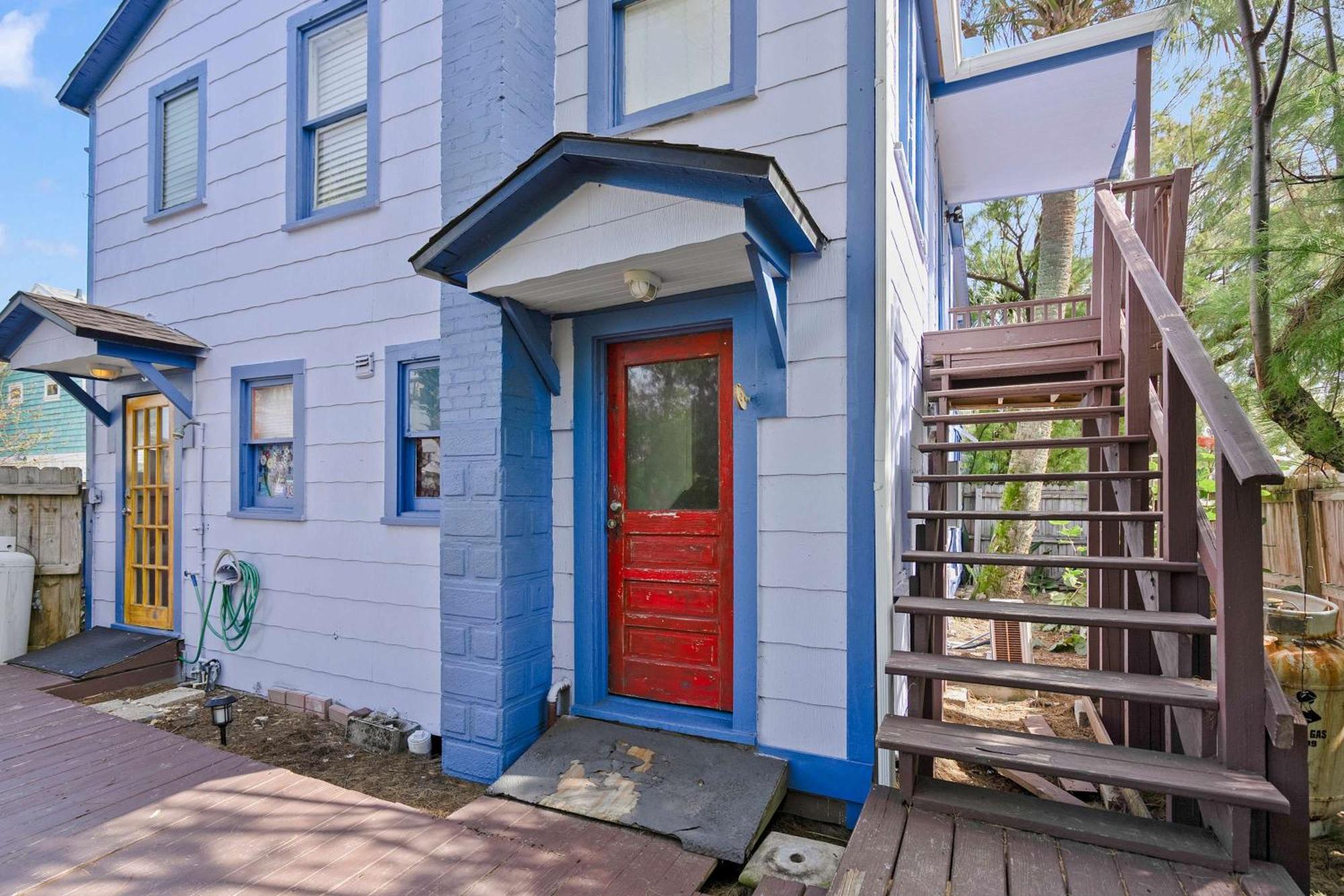 Marvelous Mermaid Bungalow, Dog-Friendly Upstairs Apt In Prime Vilano Beach St. Augustine Kültér fotó
